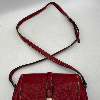 【中古品】【レディース】 CELINE セリーヌ SHOULDER BAG ショルダー バッグ カバン 鞄 180-261017-cs-03-izu カラー：レッド 万代Net店