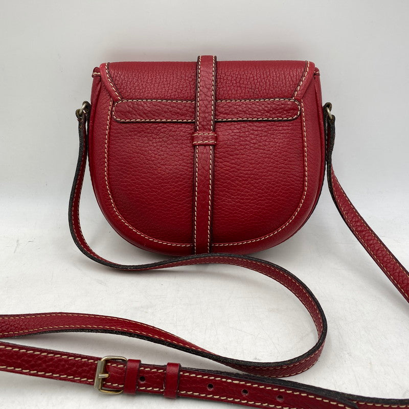 【中古品】【レディース】 CELINE セリーヌ SHOULDER BAG ショルダー バッグ カバン 鞄 180-261017-cs-03-izu カラー：レッド 万代Net店