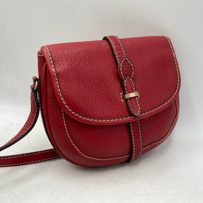 【中古品】【レディース】 CELINE セリーヌ SHOULDER BAG ショルダー バッグ カバン 鞄 180-261017-cs-03-izu カラー：レッド 万代Net店