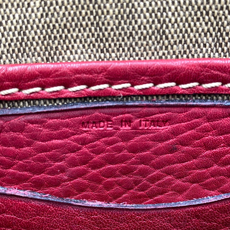 【中古品】【レディース】 CELINE セリーヌ SHOULDER BAG ショルダー バッグ カバン 鞄 180-261017-cs-03-izu カラー：レッド 万代Net店