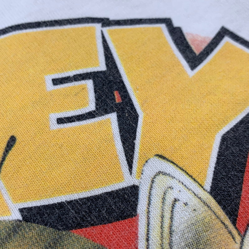 【中古品】【メンズ】 BARENJAGER ベーレンイエガー DELTAタグ USA製 HONEY DEW ME TEE ハニー デュー ミー Tシャツ トップス 146-261011-kh-03-izu サイズ：L カラー：ホワイト 万代Net店