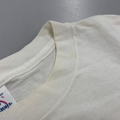 【中古品】【メンズ】 BARENJAGER ベーレンイエガー DELTAタグ USA製 HONEY DEW ME TEE ハニー デュー ミー Tシャツ トップス 146-261011-kh-03-izu サイズ：L カラー：ホワイト 万代Net店
