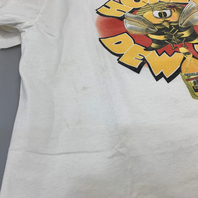 【中古品】【メンズ】 BARENJAGER ベーレンイエガー DELTAタグ USA製 HONEY DEW ME TEE ハニー デュー ミー Tシャツ トップス 146-261011-kh-03-izu サイズ：L カラー：ホワイト 万代Net店
