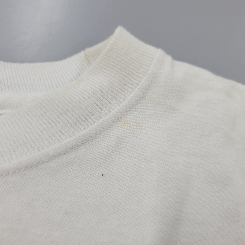 【中古品】【メンズ】 STUSSY ステューシー LANDIN L/S TEE ランディン ロングスリーブ Tシャツ プリント 長袖 トップス 142-261015-ay-11-izu サイズ：L カラー：ホワイト 万代Net店