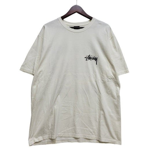 【中古品】【メンズ】 STUSSY ステューシー KITTENS TEE キトゥンズ Tシャツ プリント 半袖 トップス 142-261015-ay-10-izu サイズ：L カラー：ホワイト 万代Net店