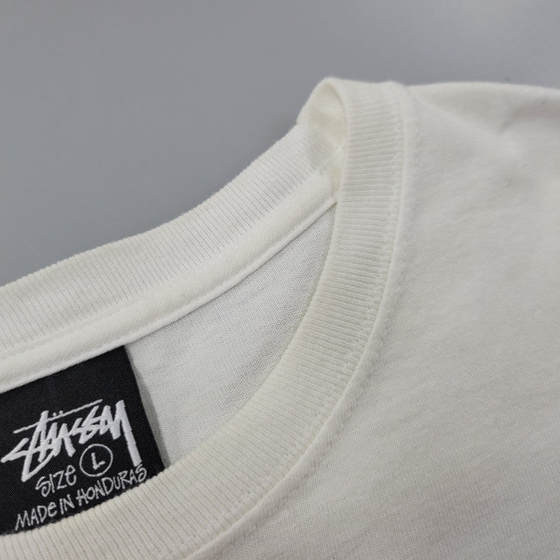 【中古品】【メンズ】 STUSSY ステューシー KITTENS TEE キトゥンズ Tシャツ プリント 半袖 トップス 142-261015-ay-10-izu サイズ：L カラー：ホワイト 万代Net店