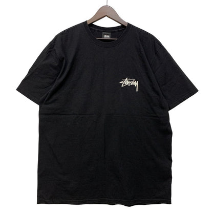 【中古品】【メンズ】 STUSSY ステューシー ITP FLOWER TEE フラワー Tシャツ 半袖 142-261019-as-01-izu サイズ：L カラー：ブラック 万代Net店