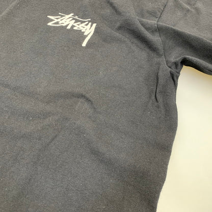 【中古品】【メンズ】 STUSSY ステューシー ITP FLOWER TEE フラワー Tシャツ 半袖 142-261019-as-01-izu サイズ：L カラー：ブラック 万代Net店
