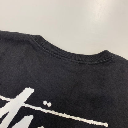 【中古品】【メンズ】 STUSSY ステューシー ITP FLOWER TEE フラワー Tシャツ 半袖 142-261019-as-01-izu サイズ：L カラー：ブラック 万代Net店