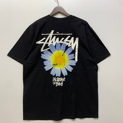 【中古品】【メンズ】 STUSSY ステューシー ITP FLOWER TEE フラワー Tシャツ 半袖 142-261019-as-01-izu サイズ：L カラー：ブラック 万代Net店
