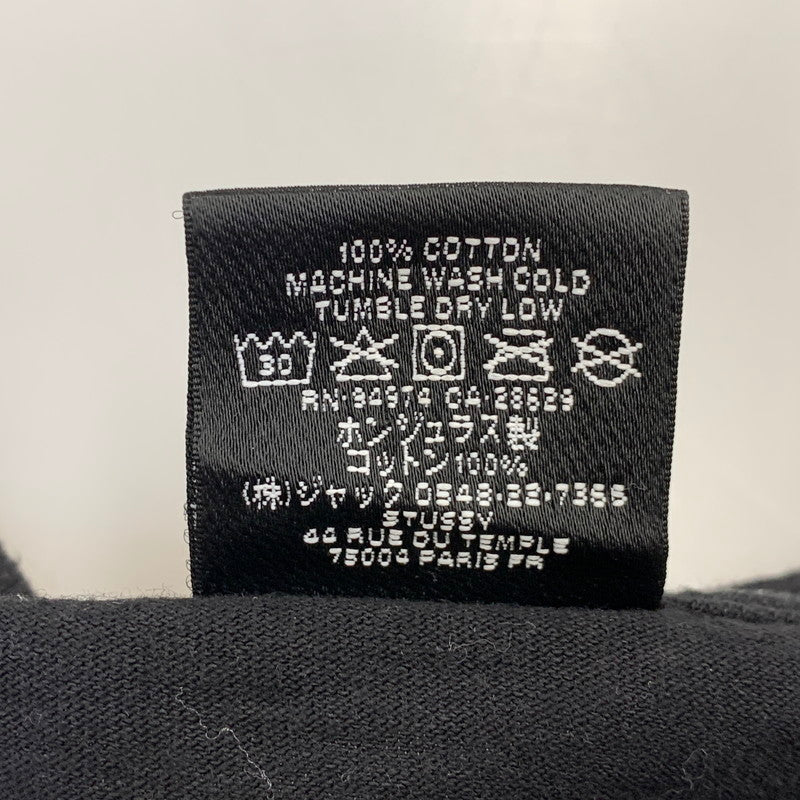 【中古品】【メンズ】 STUSSY ステューシー ITP FLOWER TEE フラワー Tシャツ 半袖 142-261019-as-01-izu サイズ：L カラー：ブラック 万代Net店