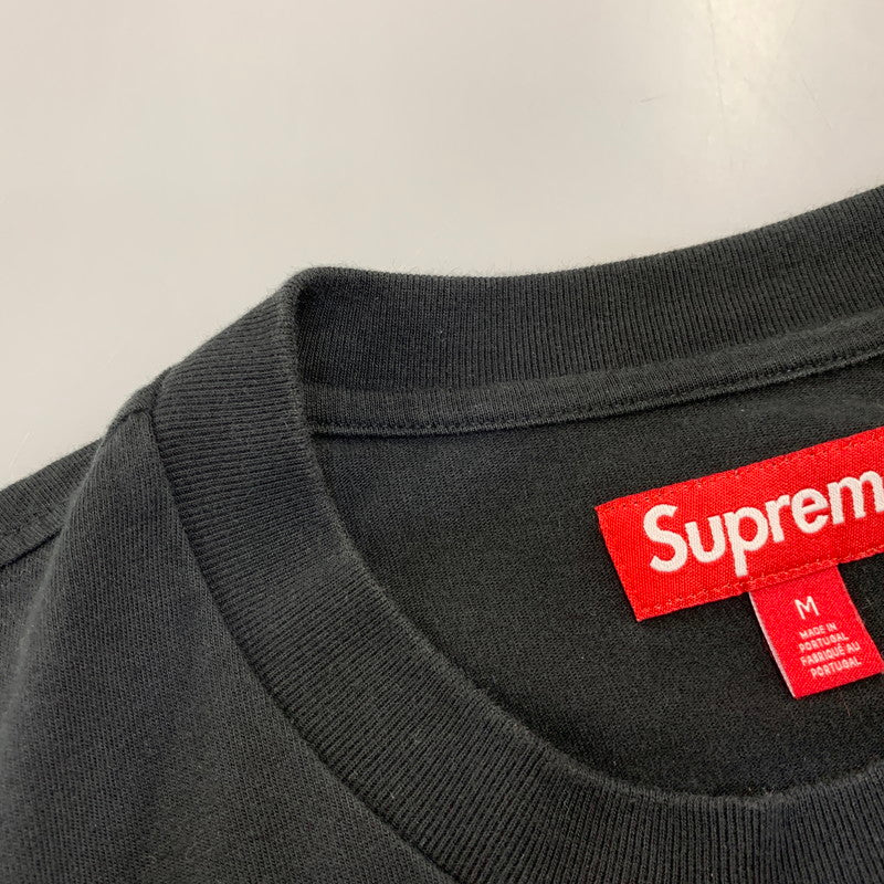 【中古品】【メンズ】 SUPREME シュプリーム SMALL BOX LOGO TEE スモール ボックス ロゴ Tシャツトップス 半袖 149-261011-sm-05-izu サイズ：M カラー：ブラック 万代Net店