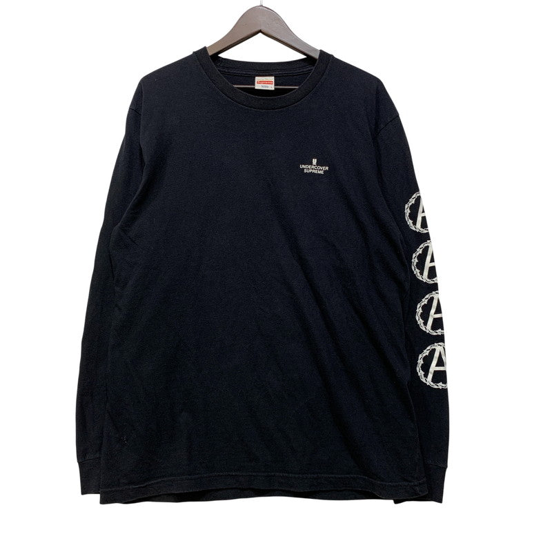 【中古品】【メンズ】 SUPREME シュプリーム × UNDERCOVER アンダーカバー ANARCHY アナーキー TEE Tシャツ トップス長袖 149-261011-sm-06-izu サイズ：L カラー：ブラック 万代Net店