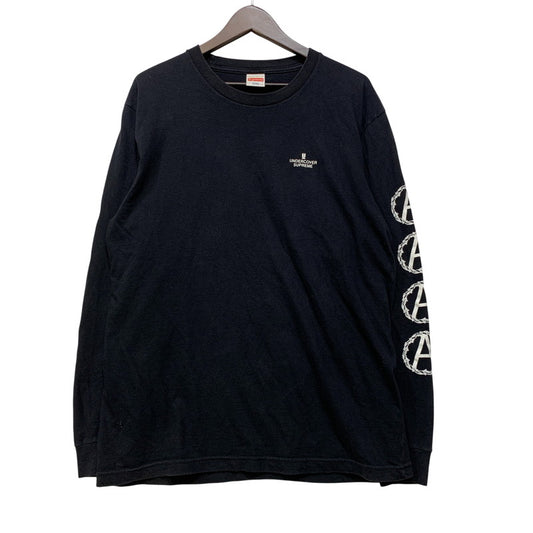 【中古品】【メンズ】 SUPREME シュプリーム × UNDERCOVER アンダーカバー ANARCHY アナーキー TEE Tシャツ トップス長袖 149-261011-sm-06-izu サイズ：L カラー：ブラック 万代Net店
