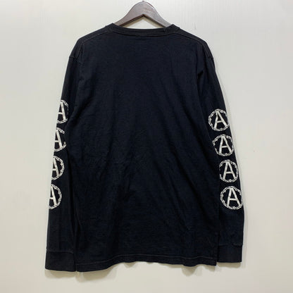 【中古品】【メンズ】 SUPREME シュプリーム × UNDERCOVER アンダーカバー ANARCHY アナーキー TEE Tシャツ トップス長袖 149-261011-sm-06-izu サイズ：L カラー：ブラック 万代Net店
