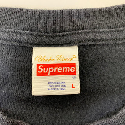 【中古品】【メンズ】 SUPREME シュプリーム × UNDERCOVER アンダーカバー ANARCHY アナーキー TEE Tシャツ トップス長袖 149-261011-sm-06-izu サイズ：L カラー：ブラック 万代Net店