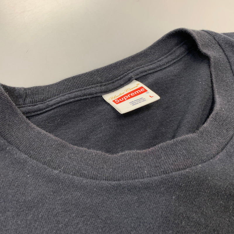 【中古品】【メンズ】 SUPREME シュプリーム × UNDERCOVER アンダーカバー ANARCHY アナーキー TEE Tシャツ トップス長袖 149-261011-sm-06-izu サイズ：L カラー：ブラック 万代Net店