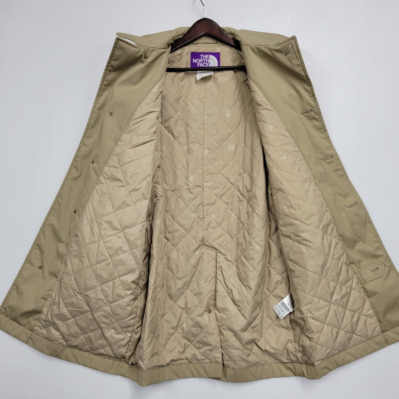 【中古品】【メンズ】 THE NORTH FACE PURPLE LABEL ザノースフェイスパープルレーベル NY2071N ステンカラーコート 144-261019-as-15-izu サイズ：M カラー：ベージュ 万代Net店