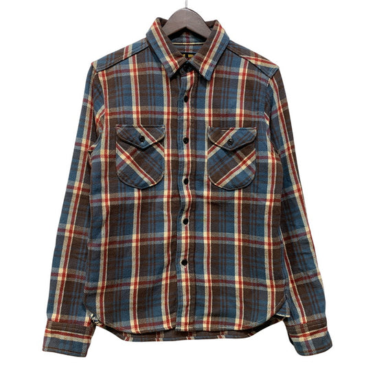 【中古品】【メンズ】 UES ウエス HEAVY FLANNEL SHIRT ヘビーフランネルシャツ チェック 長袖 145-261019-as-05-izu サイズ：1 カラー：マルチカラー 万代Net店