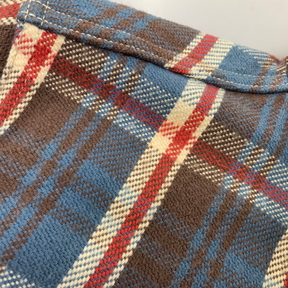【中古品】【メンズ】 UES ウエス HEAVY FLANNEL SHIRT ヘビーフランネルシャツ チェック 長袖 145-261019-as-05-izu サイズ：1 カラー：マルチカラー 万代Net店
