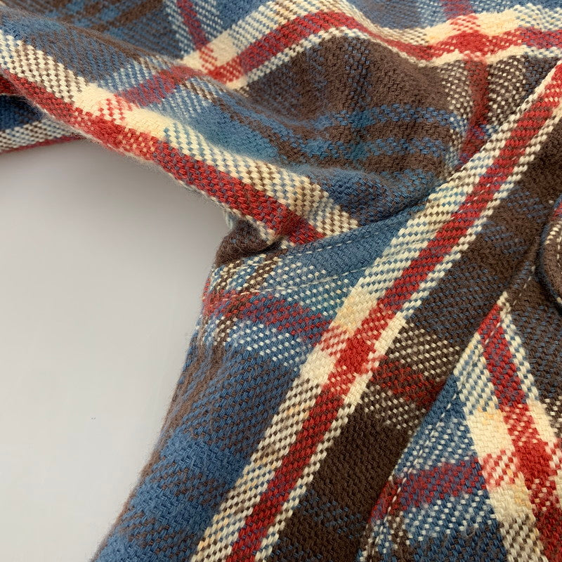 【中古品】【メンズ】 UES ウエス HEAVY FLANNEL SHIRT ヘビーフランネルシャツ チェック 長袖 145-261019-as-05-izu サイズ：1 カラー：マルチカラー 万代Net店