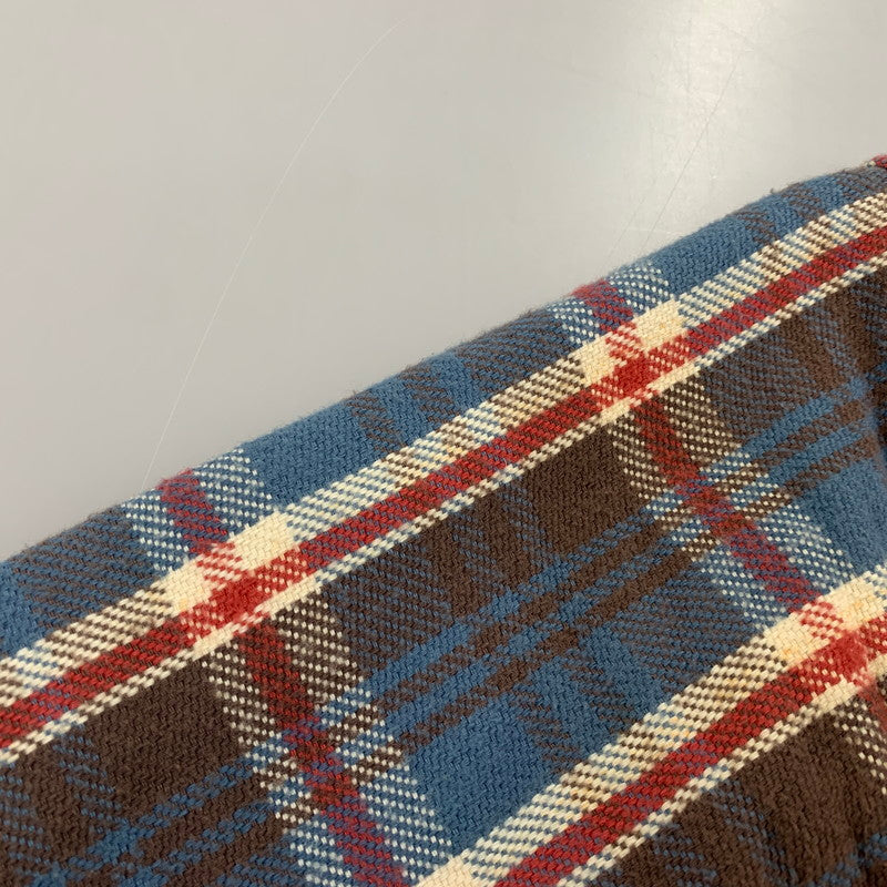 【中古品】【メンズ】 UES ウエス HEAVY FLANNEL SHIRT ヘビーフランネルシャツ チェック 長袖 145-261019-as-05-izu サイズ：1 カラー：マルチカラー 万代Net店