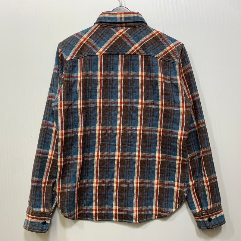 【中古品】【メンズ】 UES ウエス HEAVY FLANNEL SHIRT ヘビーフランネルシャツ チェック 長袖 145-261019-as-05-izu サイズ：1 カラー：マルチカラー 万代Net店
