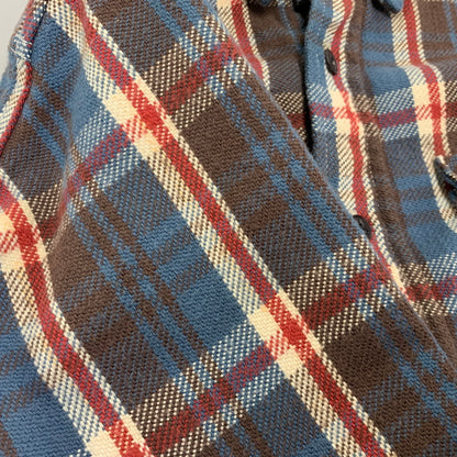 【中古品】【メンズ】 UES ウエス HEAVY FLANNEL SHIRT ヘビーフランネルシャツ チェック 長袖 145-261019-as-05-izu サイズ：1 カラー：マルチカラー 万代Net店