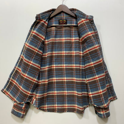 【中古品】【メンズ】 UES ウエス HEAVY FLANNEL SHIRT ヘビーフランネルシャツ チェック 長袖 145-261019-as-05-izu サイズ：1 カラー：マルチカラー 万代Net店