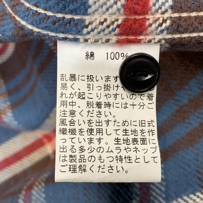 【中古品】【メンズ】 UES ウエス HEAVY FLANNEL SHIRT ヘビーフランネルシャツ チェック 長袖 145-261019-as-05-izu サイズ：1 カラー：マルチカラー 万代Net店
