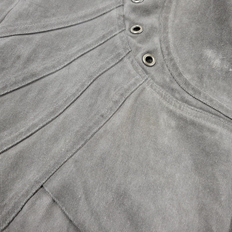 【中古品】【メンズ】 PERSONSOUL パーソンソウル WIDE DENIM PANTS ワイドデニムパンツ 153-261010-as-29-izu サイズ：XL カラー：ライトグレー 万代Net店