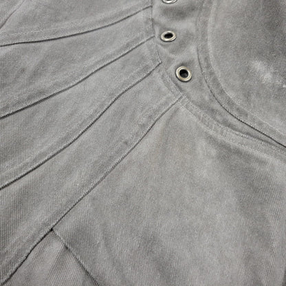 【中古品】【メンズ】 PERSONSOUL パーソンソウル WIDE DENIM PANTS ワイドデニムパンツ 153-261010-as-29-izu サイズ：XL カラー：ライトグレー 万代Net店