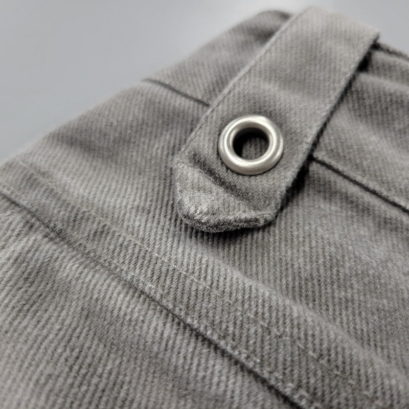 【中古品】【メンズ】 PERSONSOUL パーソンソウル WIDE DENIM PANTS ワイドデニムパンツ 153-261010-as-29-izu サイズ：XL カラー：ライトグレー 万代Net店