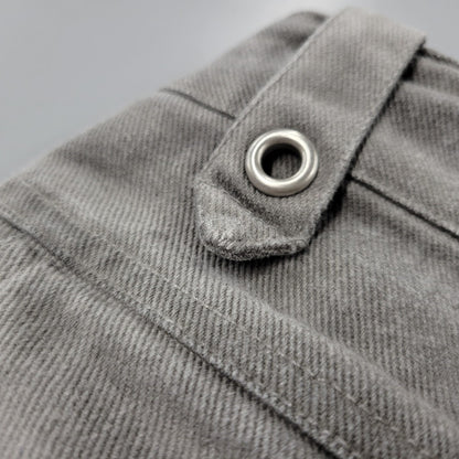 【中古品】【メンズ】 PERSONSOUL パーソンソウル WIDE DENIM PANTS ワイドデニムパンツ 153-261010-as-29-izu サイズ：XL カラー：ライトグレー 万代Net店