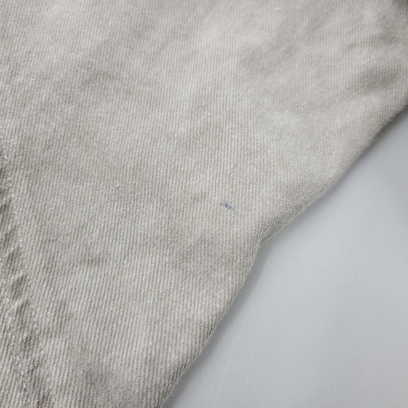 【中古品】【メンズ】 PERSONSOUL パーソンソウル WIDE DENIM PANTS ワイドデニムパンツ 153-261010-as-29-izu サイズ：XL カラー：ライトグレー 万代Net店