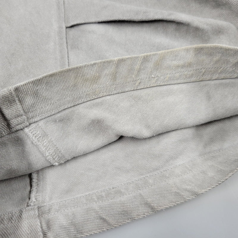 【中古品】【メンズ】 PERSONSOUL パーソンソウル WIDE DENIM PANTS ワイドデニムパンツ 153-261010-as-29-izu サイズ：XL カラー：ライトグレー 万代Net店