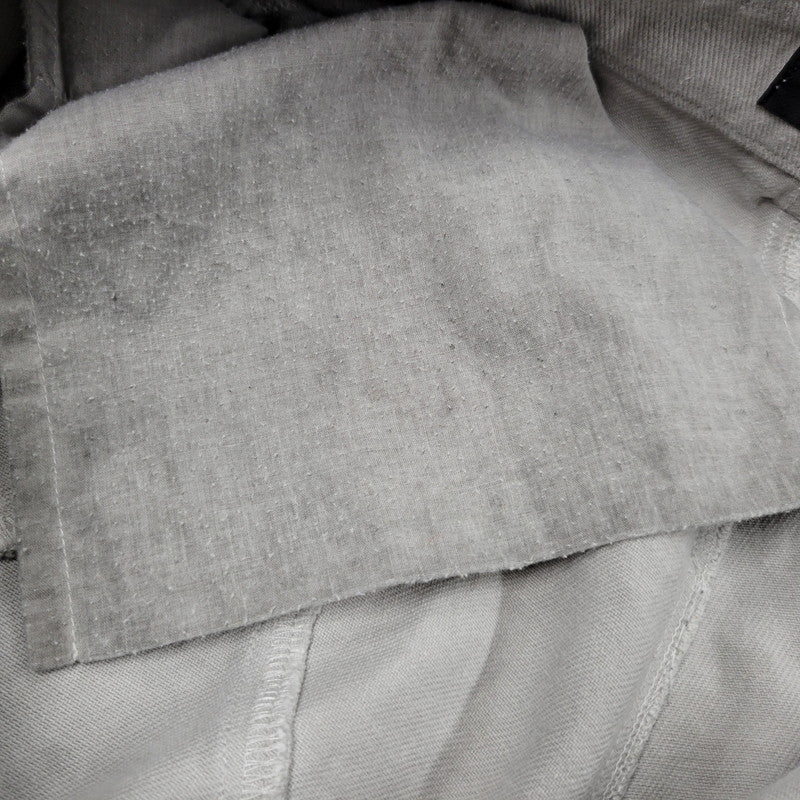 【中古品】【メンズ】 PERSONSOUL パーソンソウル WIDE DENIM PANTS ワイドデニムパンツ 153-261010-as-29-izu サイズ：XL カラー：ライトグレー 万代Net店
