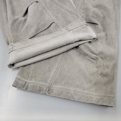 【中古品】【メンズ】 PERSONSOUL パーソンソウル WIDE DENIM PANTS ワイドデニムパンツ 153-261010-as-29-izu サイズ：XL カラー：ライトグレー 万代Net店