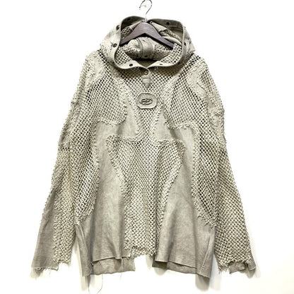 【中古品】【メンズ】 PERSONSOUL パーソンソウル MESH HOODIE メッシュ フーディ トップス 142-261011-sm-03-izu サイズ：XL カラー：グレー 万代Net店