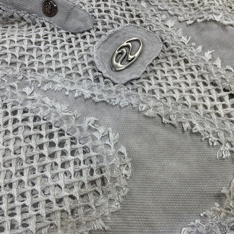 【中古品】【メンズ】 PERSONSOUL パーソンソウル MESH HOODIE メッシュ フーディ トップス 142-261011-sm-03-izu サイズ：XL カラー：グレー 万代Net店