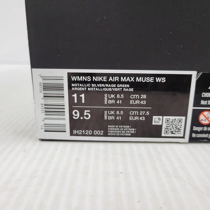 【中古品】【メンズ】 NIKE ナイキ × WINDOWSEN ウィンドウセン WMNS AIR MAX MUSE WS IH2120-002 ウィメンズ エアマックス ミューズ WS スニーカー 靴 160-261010-as-06-izu サイズ：28cm カラー：METALLIC SILVER/RAGE GREEN 万代Net店