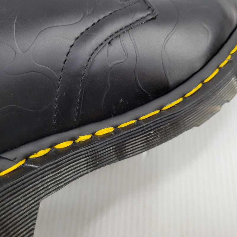【中古美品】【メンズ】 Dr.Martens ドクターマーチン × A BATHING APE アベイシングエイプ BAPE PETRI SHOE シューズ 靴 164-261010-as-02-izu サイズ：UK7 カラー：ブラック 万代Net店