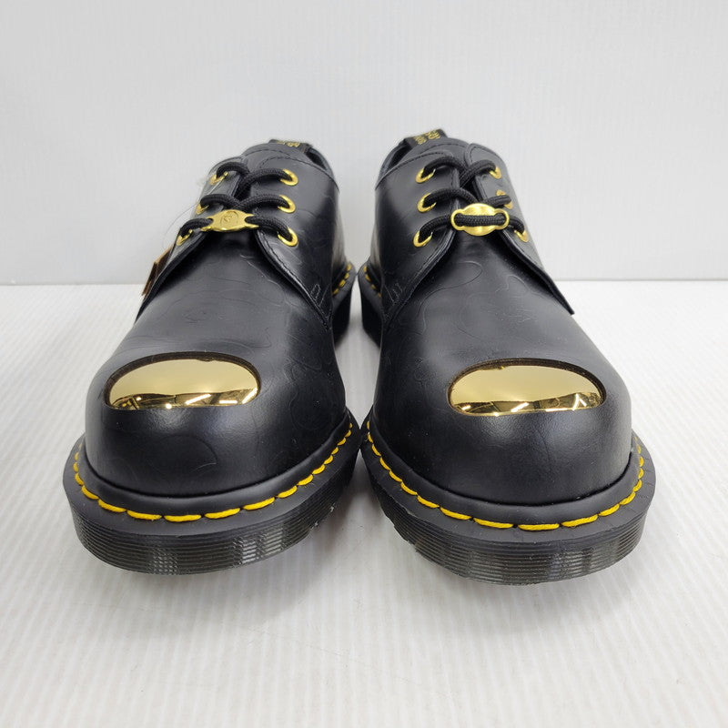【中古美品】【メンズ】 Dr.Martens ドクターマーチン × A BATHING APE アベイシングエイプ BAPE PETRI SHOE シューズ 靴 164-261010-as-02-izu サイズ：UK7 カラー：ブラック 万代Net店