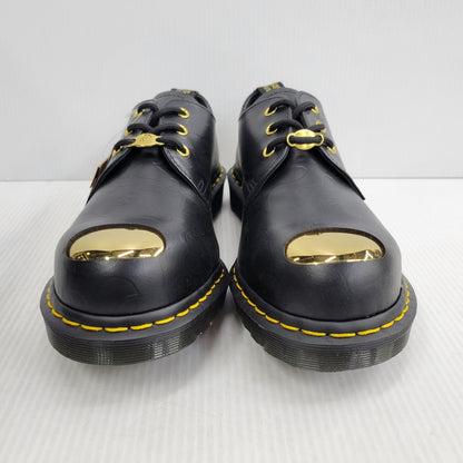 【中古美品】【メンズ】 Dr.Martens ドクターマーチン × A BATHING APE アベイシングエイプ BAPE PETRI SHOE シューズ 靴 164-261010-as-02-izu サイズ：UK7 カラー：ブラック 万代Net店