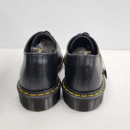 【中古美品】【メンズ】 Dr.Martens ドクターマーチン × A BATHING APE アベイシングエイプ BAPE PETRI SHOE シューズ 靴 164-261010-as-02-izu サイズ：UK7 カラー：ブラック 万代Net店