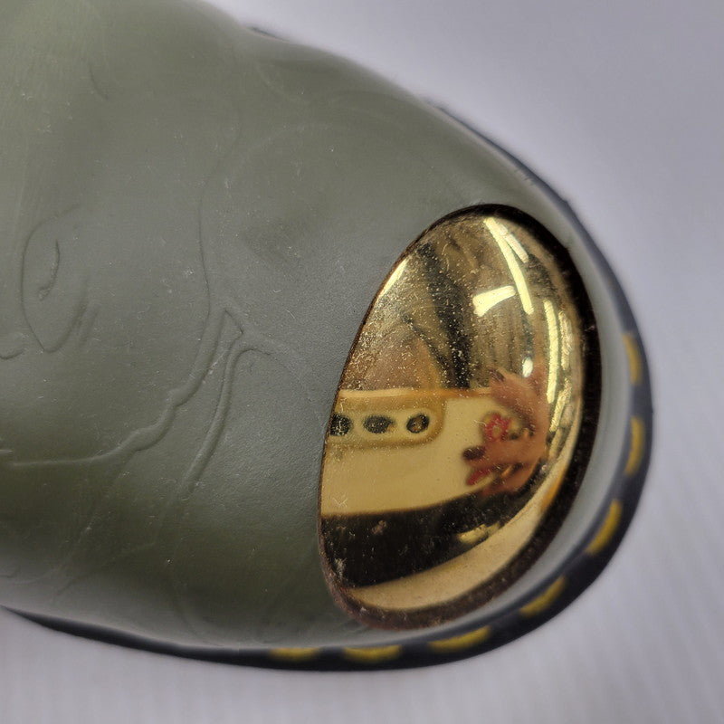 【中古品】【メンズ】 Dr.Martens ドクターマーチン × A BATHING APE アベイシングエイプ BAPE PETRI SHOE シューズ 靴 164-261010-as-03-izu サイズ：UK7 カラー：カーキ 万代Net店