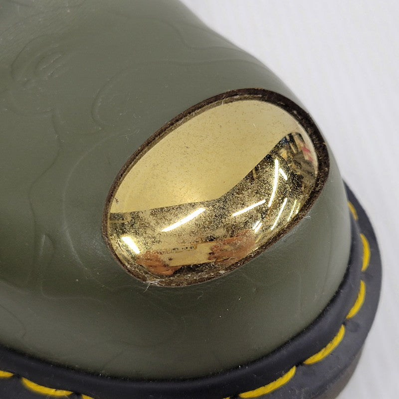 【中古品】【メンズ】 Dr.Martens ドクターマーチン × A BATHING APE アベイシングエイプ BAPE PETRI SHOE シューズ 靴 164-261010-as-03-izu サイズ：UK7 カラー：カーキ 万代Net店