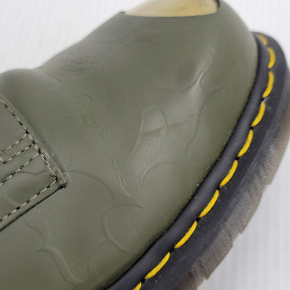 【中古品】【メンズ】 Dr.Martens ドクターマーチン × A BATHING APE アベイシングエイプ BAPE PETRI SHOE シューズ 靴 164-261010-as-03-izu サイズ：UK7 カラー：カーキ 万代Net店