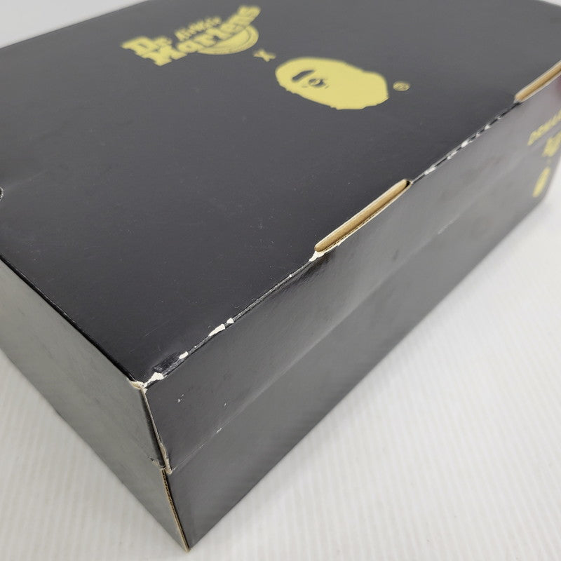 【中古品】【メンズ】 Dr.Martens ドクターマーチン × A BATHING APE アベイシングエイプ BAPE PETRI SHOE シューズ 靴 164-261010-as-03-izu サイズ：UK7 カラー：カーキ 万代Net店