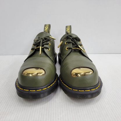 【中古品】【メンズ】 Dr.Martens ドクターマーチン × A BATHING APE アベイシングエイプ BAPE PETRI SHOE シューズ 靴 164-261010-as-03-izu サイズ：UK7 カラー：カーキ 万代Net店